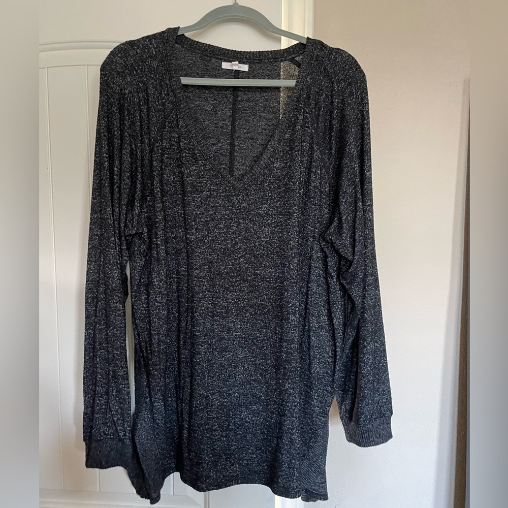 Long Black Tunic Top 🖤💫